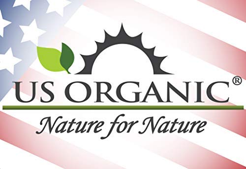 US Organic 100% Pure Lemongrass Essential Oil, USDA Certified Organic, Extracted by Steam Distillation Method, for Hair, Nail Polish Remover, Bees Attraction, and More. 10 ml, Value 2 Pack