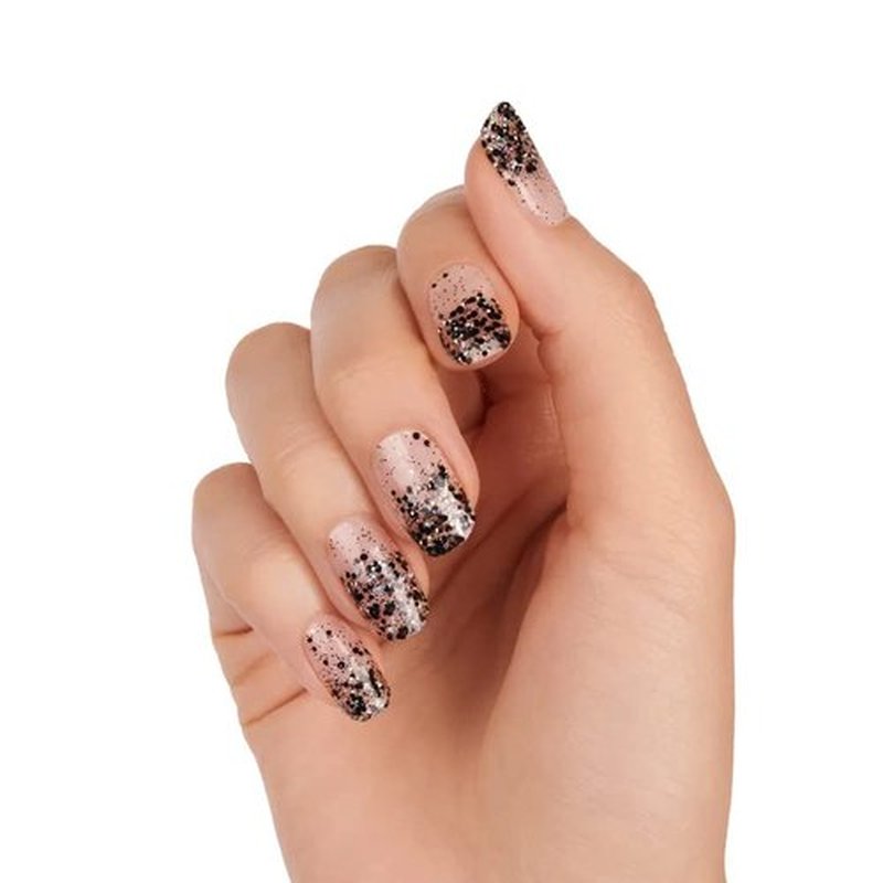 Color Street 'No Holding Black' (FDG415) - Nail Polish Strips Fall 2022 Designs