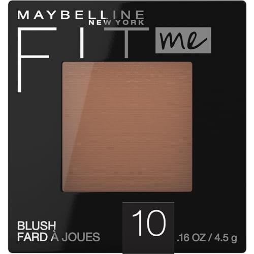 Maybelline New York Fit Me Blush, Nude, 0.16 Ounce