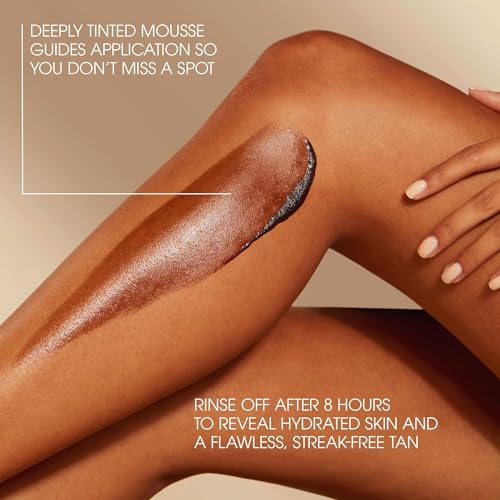 St.Tropez Self Tan Dark Bronzing Mousse, Vegan, Natural & Cruelty Free, 6.7 Fl Oz