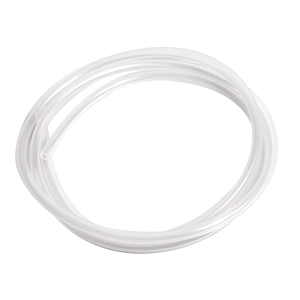 Quickun Pure Silicone Tubing, 3mm ID x 5mm OD High Temp Food Grade Tube Pure Silicone Hose Tube for Home Brewing, Beer Line, Kegerator, Wine Making, Aquaponics, Air Hose by Proper Pour (3.28 Ft)