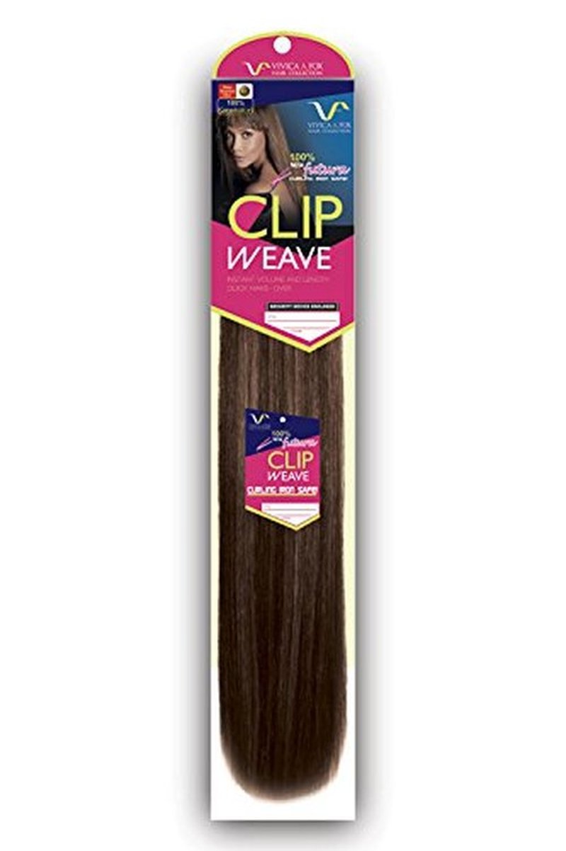 Vivica A. Fox CLIPW14-V New Futura Fiber, Clip-in Extension in Color 613