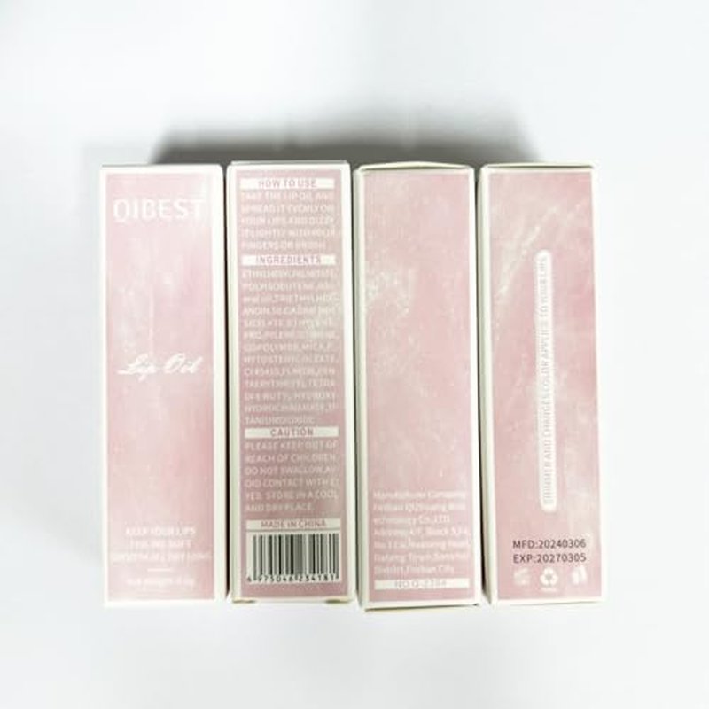 Hvecom Magic Color Changing Lip Oil Ph, Glitter Moisturizing Lip Glow Oil, Upgraded Big Brush Head Warm Change Lip Gloss, Long Lasting Nourishing Plumping Glimmer Glow Lipstick Lip Tint (01#)