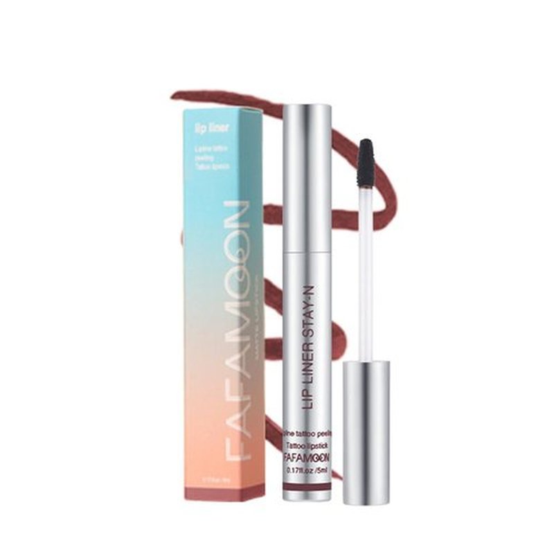 Peel Off Lip Liner Stain, Timbersonic Peel Off Lip Stain, Boulari Lip Stain Peel, Long-Lastin, Waterproof, Smudge-Proof Peel Off Lip Stain | Lightweight, Non-Sticky Lip Stain Peel Off (01#)