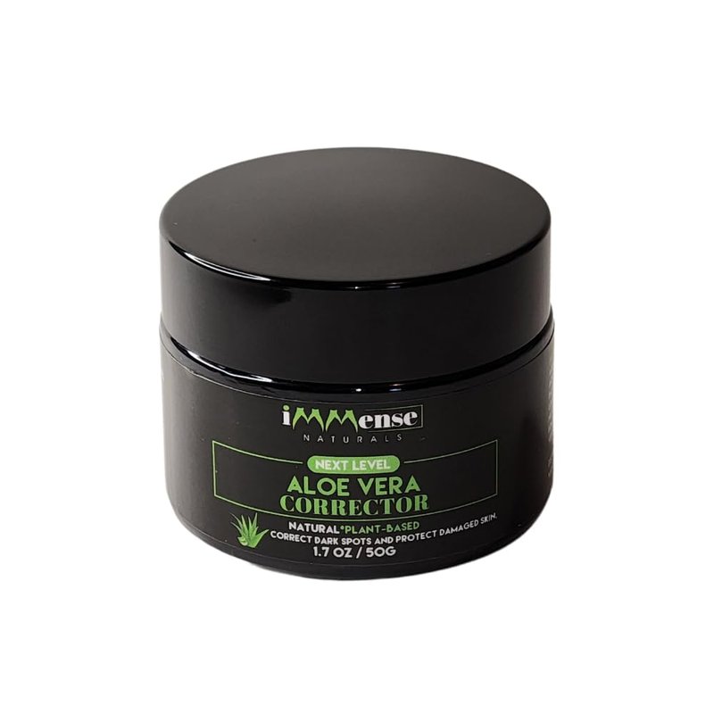 Aloe Vera Cream - Dark Spot Remover for Scars & Blemishes | Hydrating Face & Body Moisturizer for All Skin Types