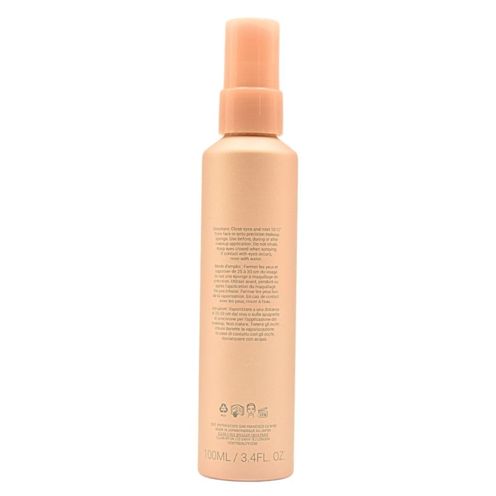 Fenty Beauty You Mist Makeup Setting Spray 3.4 fl oz – Long-Wear Hydrating Finishing Mist with InvisiFlex Shield, Sweat, Water & Humidity Resistant, 12HR Hold