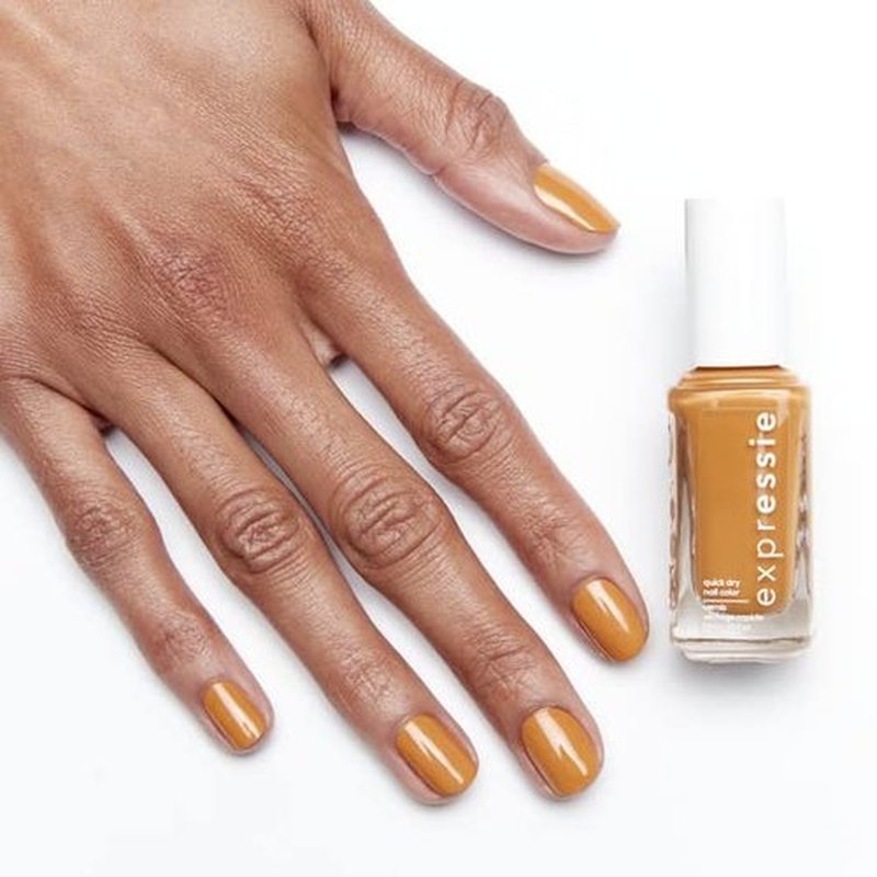 essie expressie, Quick-Dry Nail Polish, 8-Free Vegan, Golden Yellow, Don't Hate, Curate, 0.33 fl oz (Pack of 2)
