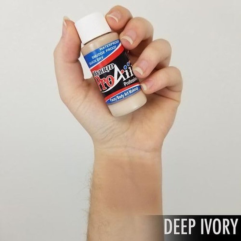 ProAiir Face and Body Painting Makeup - 2oz (60ml) Deep Ivory