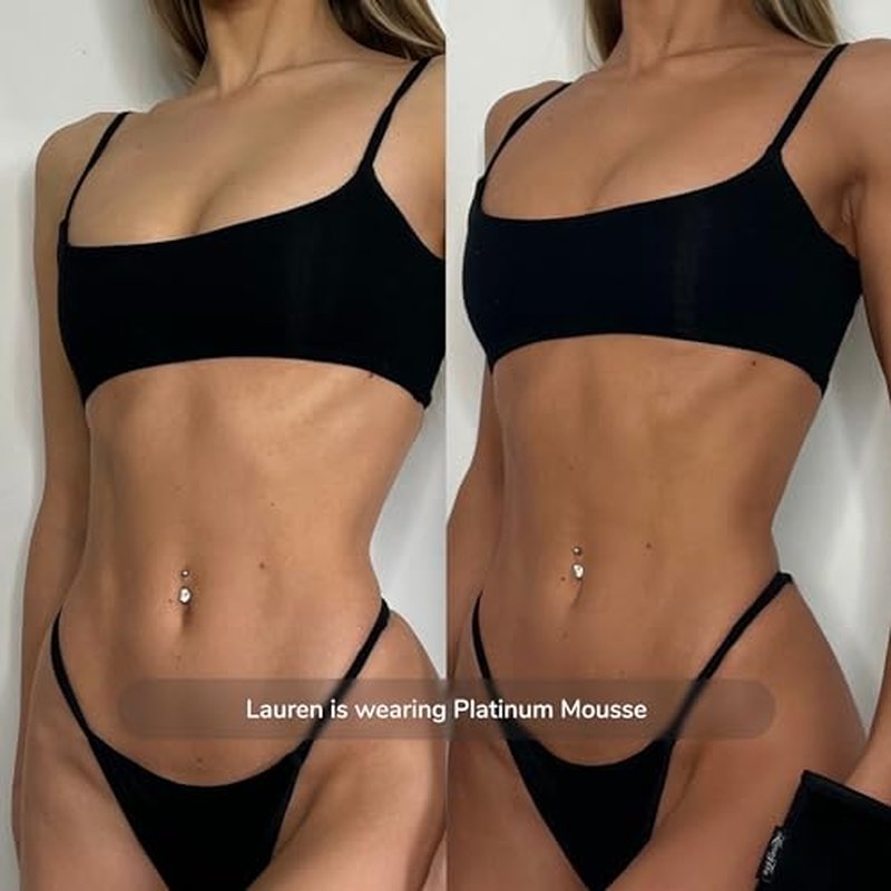 Loving Tan Platinum Mousse, Dark - Streak Free, Natural Looking, Professional Strength Sunless Tanner - 5+ Self Tan Applications per Bottle, Cruelty Free, Naturally Derived DHA - 3.3 Fl Oz