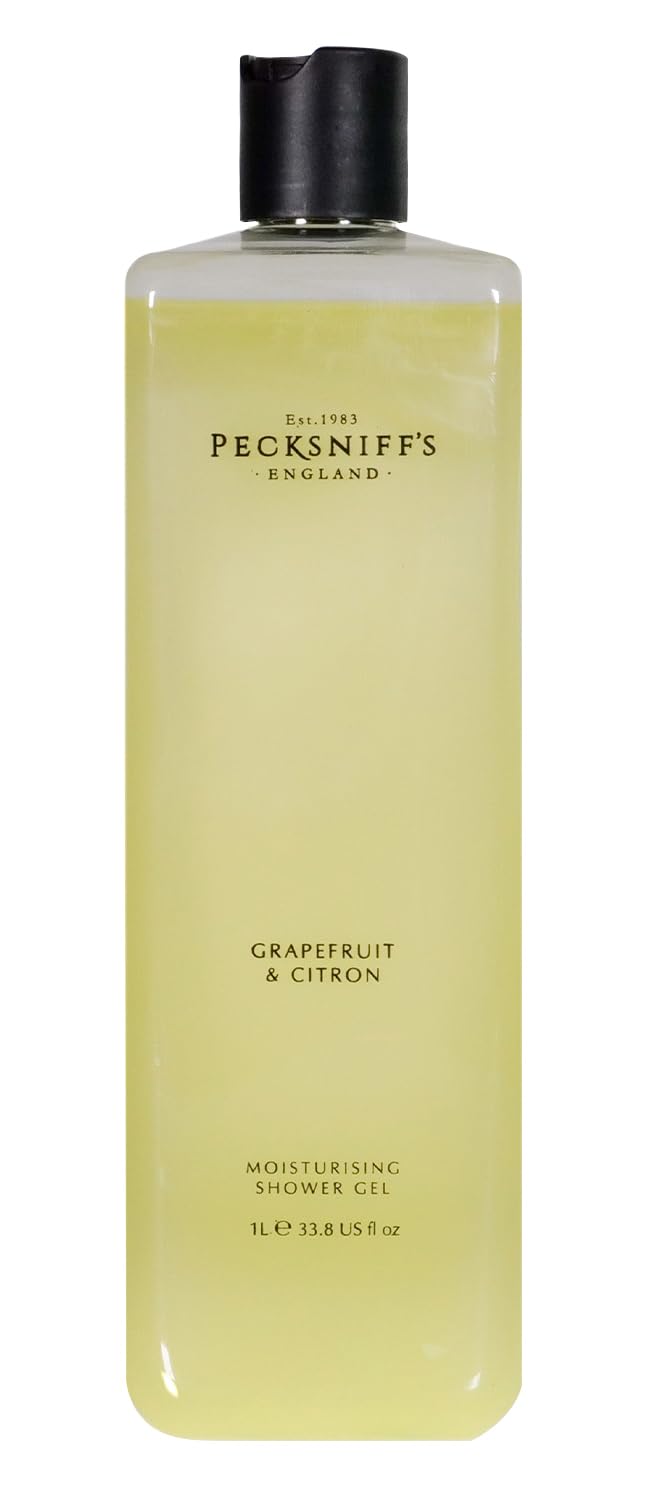 Sandalwood & Vanilla Shower Gel 750ml - Pecksniff's Classic Moisturizing Formula