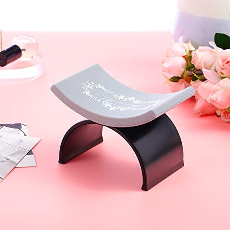 Beaupretty Nail Arm Rest,Manicure Hand Pillow U Shape Cushion Pillow Professional Nail Rest Cushion Table Desk Station Manicure Tool,Black
