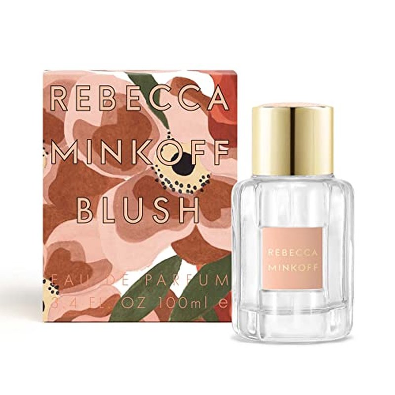 Rebecca Minkoff Blush - Bright, Feminine Eau de Parfum Fragrance for Women - Notes of Bergamot, Jasmine, and Vetiver - Long Lasting Fragrance - 3.4 oz