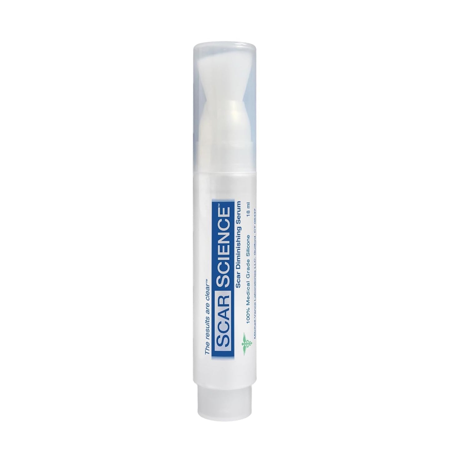 Brush On Medical Grade Silicone Scar Gel Wand for Facial Scars Post Procedure, Peel, Dermabrasion, Non-Comedogenic, Hypoallergenic. Soothe, Prevent, Repair and Restore Serum for Face