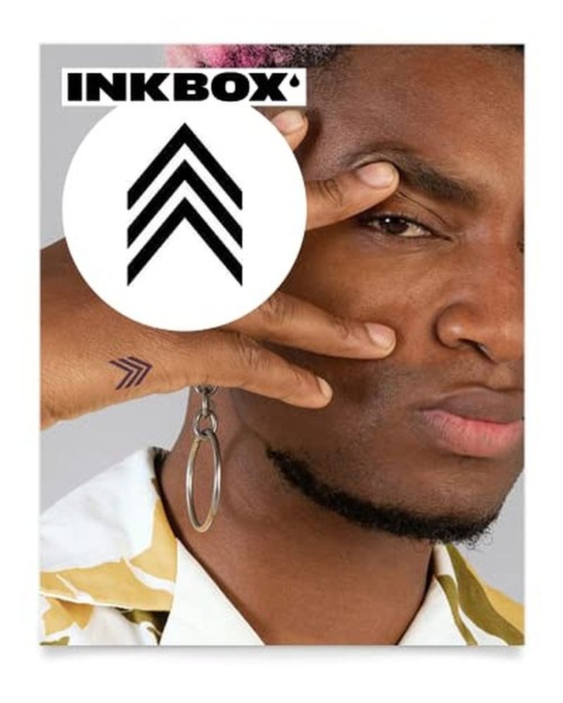 Inkbox Temporary Tattoos, Semi-Permanent Tattoo, One Premium Easy Long Lasting, Water-Resistant Temp Tattoo with For Now Ink - Lasts 1-2 Weeks, Thriving, 3 x 3 in