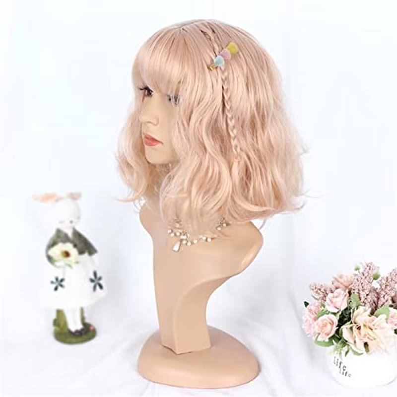 NiceLisa 100cm Blonde Long Straight Yaki Straight Hazbin Hotel Charlie Morningstar Women's Cosplay Costume Wig