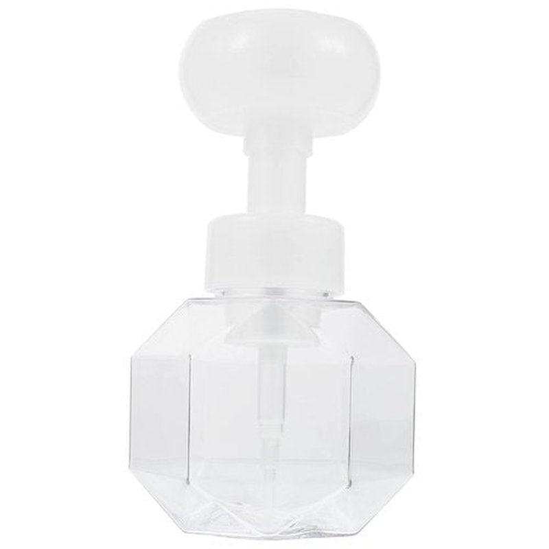 HOLIDYOYO Sparkling Bottle Facial Bottle Empty Shampoo Bottle Bathroom Lotion Dispenser Foam Soap Bottles Refillable Foaming Bottle Foam Dispenser Bubble Transparent Top Pp Material