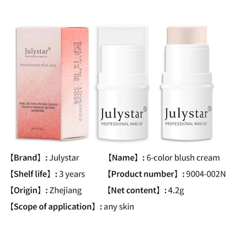 Cream Contour Sticks,Highlighter & Cream Blush Stick,Facial Shaping Makeup Sticks for Women,Face Make Up Sticks,Easy to Sculpt the Face and Create a Lightweight Finishing Makeup (#1, 0.7OZ)