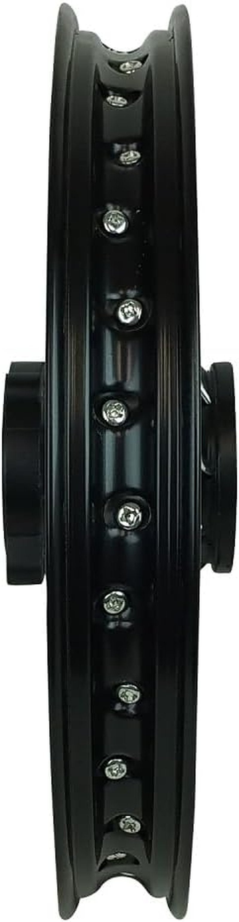 RedCap 14-Inch Front Rim Wheel Assembly for Disc Brake Dirt Pit Bikes - Fits Apollo, SSR, TaoTao, Coolster, Kayo, Stomp, Lifan, YX, IMR, Atomik, Thumpstar