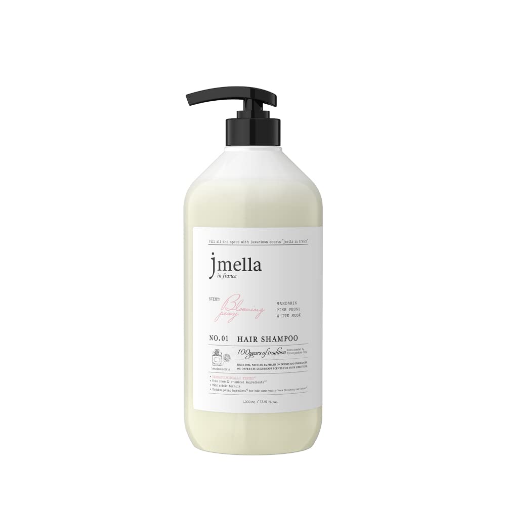 jmella IN FRANCE Hair Care (33.8 Floz, Blooming Peony Shampoo)