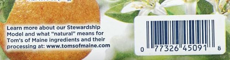 Tom's of Maine Natural Beauty Bar Soap, Orange Blossom With Moroccan Argan Oil, 5 oz.
