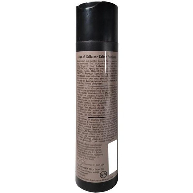 Watercolors Semi Permanent Color Depositing Shampoo. Sulfate & Paraben Free to Maintain & Enhance Hair Color 8.5 oz - CRIMSON SPLASH (2 Count)