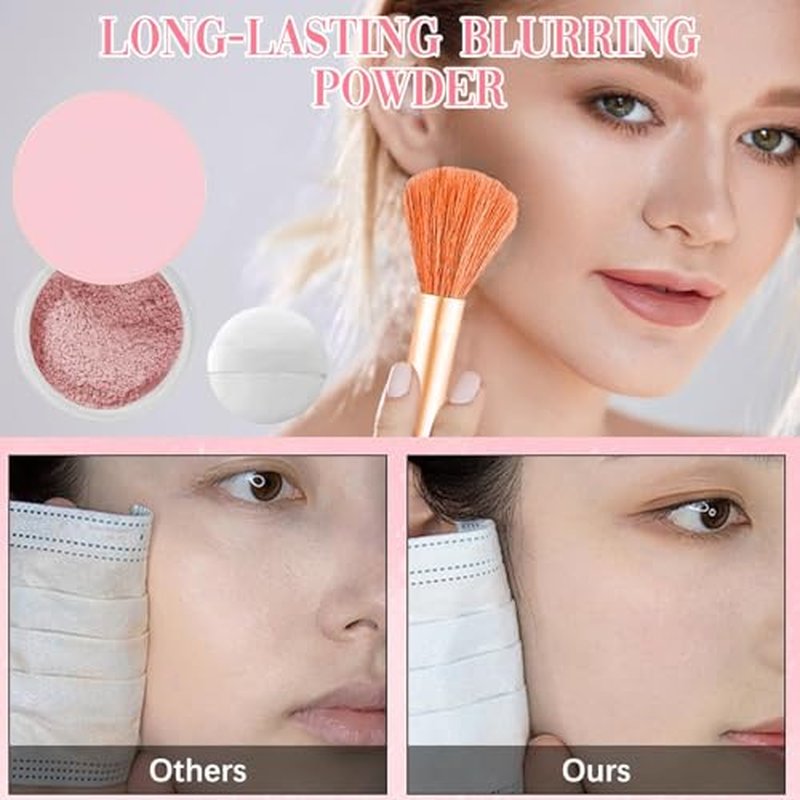 Luminance Milano Pink Powder,Luminance Milano Setting Powder2024,Waterproof and sweat-proof setting powder (Setting Powder, #1)