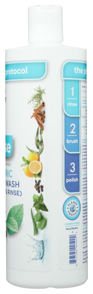 Essential Oxygen Plus Peppermint Brushing Rinse, 16 Ounce - 2 per case.
