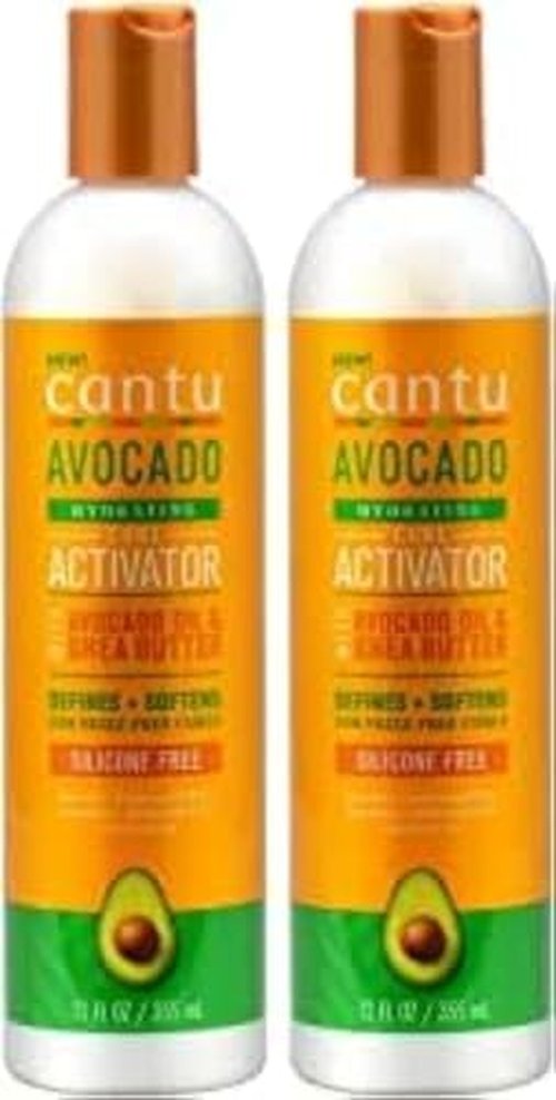 Cantu Avocado Curl Activator 12 Ounce (355ml) (Pack of 2)