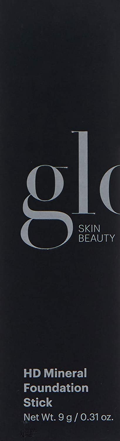 Glo Skin Beauty HD Mineral Foundation Stick - Concealer Makeup Infused with Hyaluronic Acid - Buildable Coverage, Contour & Highlighter (Buff 6W)