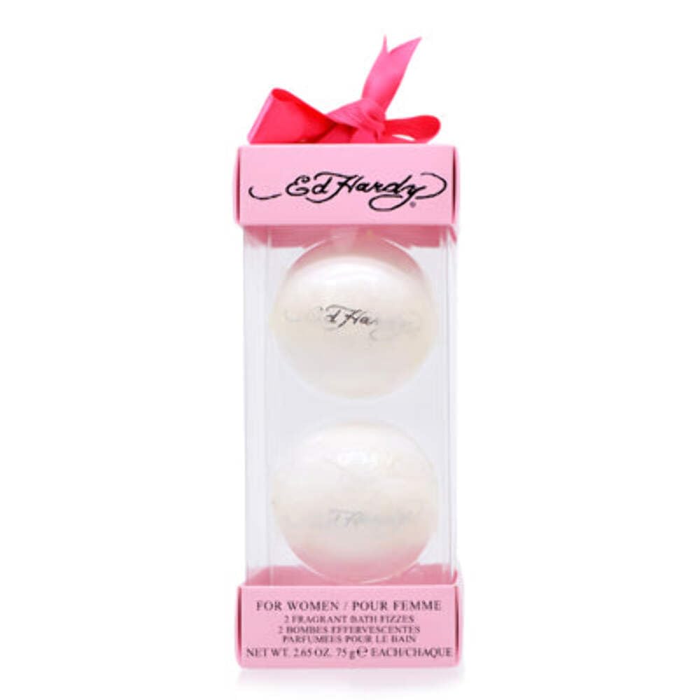 ED Hardy/Christian Audigier 2 Fragrant Bath FIZZES Set (W)