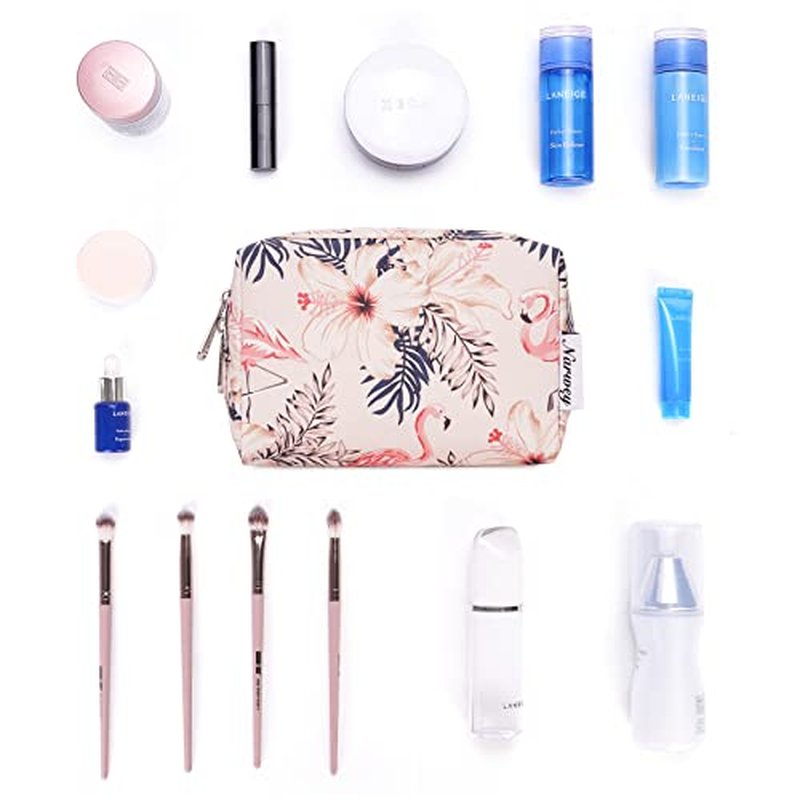 Large Makeup Bag Zipper Pouch Travel Cosmetic Organizer for Women (Large, Elephant)