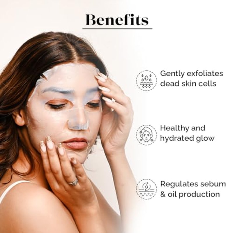 LuxaDerme Purify & Protect 3 Step Tune-Up Kit - Cleansing Scrub, Bio Cellulose Sheet Mask, Booster Cream