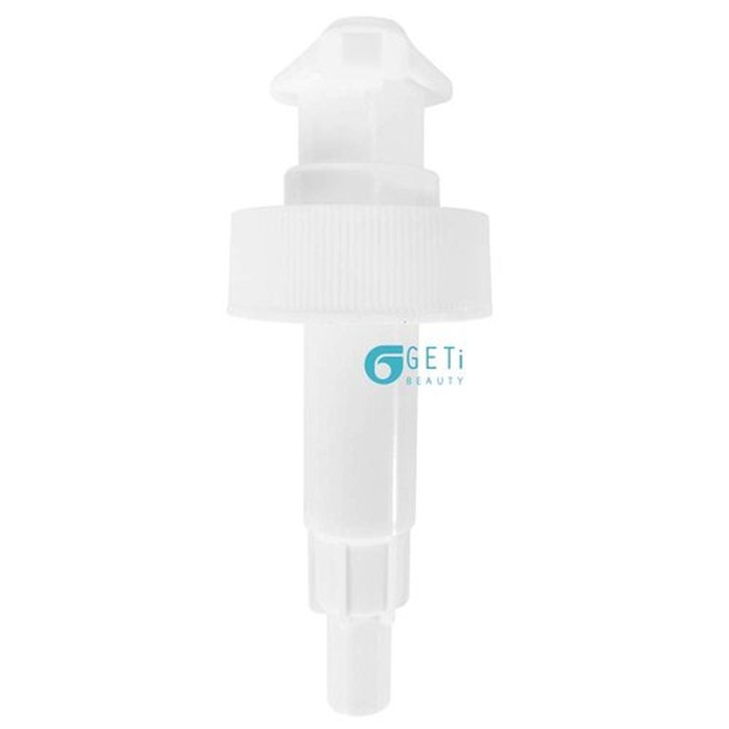 GETi Heavy Duty Liquid Dispenser Pump for Shampoo Conditioner, Soap, Pet Shampoo | Fits Gallon 128oz Jugs and Bottles | 4cc Output per Press 38/400-6-Pack