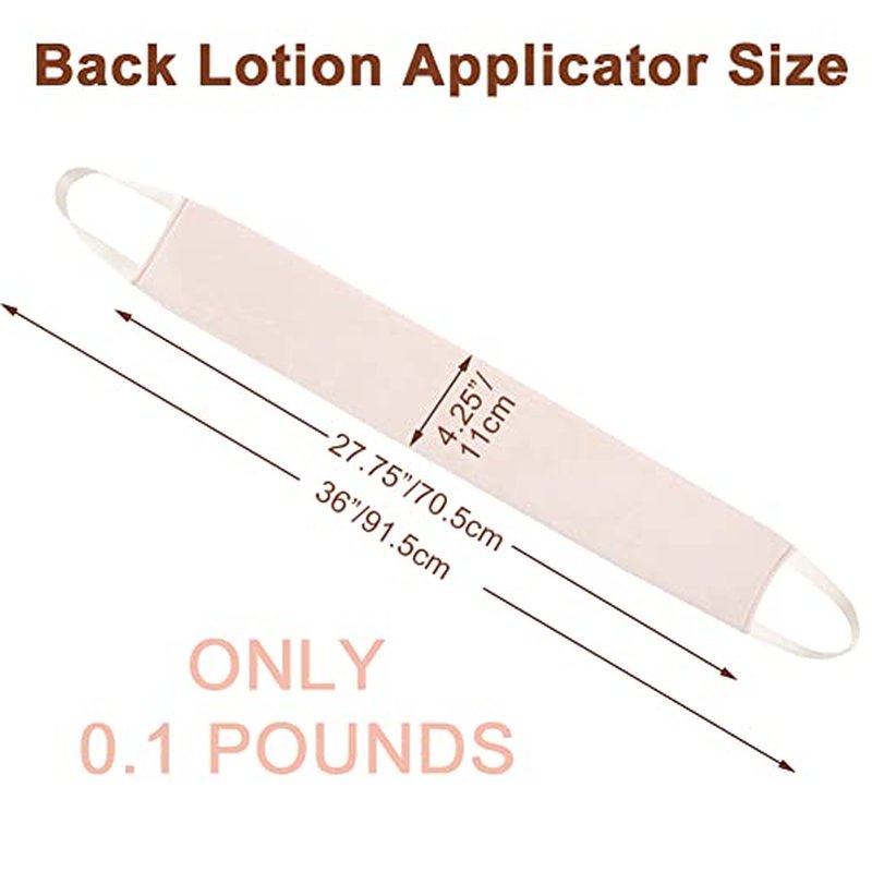 Lotion Applicator for Back, Self Back Tanning Applicator Back Lotion Applicators Tanning Back Applicator Double Side Used Soft Smooth Even for Lotions Mousses Creams