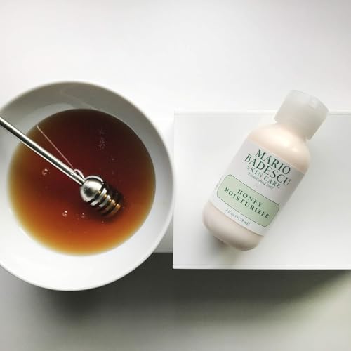 Mario Badescu Rose Water Facial Spray & Honey Moisturizer Bundle | Hydrating Aloe, Herbs & Rosewater Face Mist + Honey-Infused Face Cream for Dry, Sensitive & Combination Skin | Nourishing Daily Moist