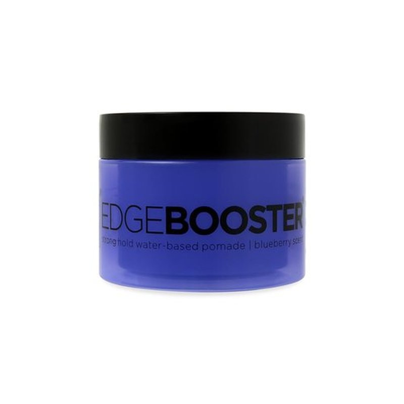 (2Pack) Style Factor Edge Booster Strong Hold Water-Based Pomade 3.38oz - Blueberry Scent