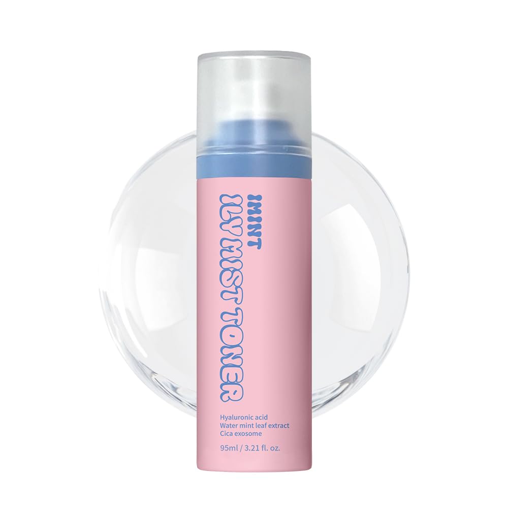 IMINT ILY Mist Toner – Hydrating & Soothing Facial Mist with Water Mint Leaf Extract, Hyaluronic Acid & Ceramide 95ml