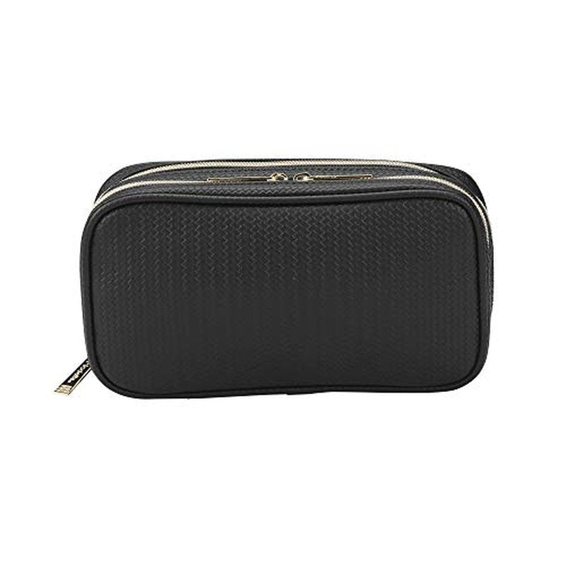 Conair Double Zip Toiletry Travel Bag-Makeup Organizer, Sage Green, 1 Count (Pack of 1)