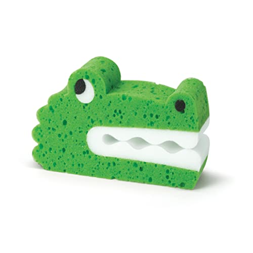 Genuine Fred Bath Biters, Children's Bath Sponge, Crocodile