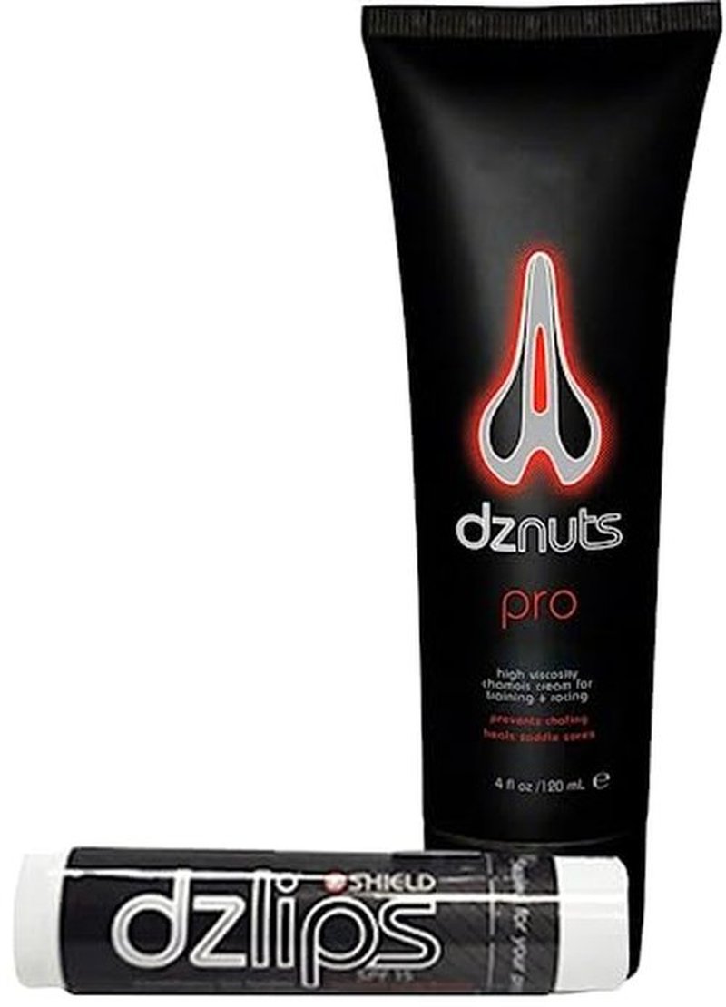 dznuts DZ Lips Care - Lip Repair, Protectant, Moisturizing Balm (DZ Lips + Men's Pro Chamois Cream)