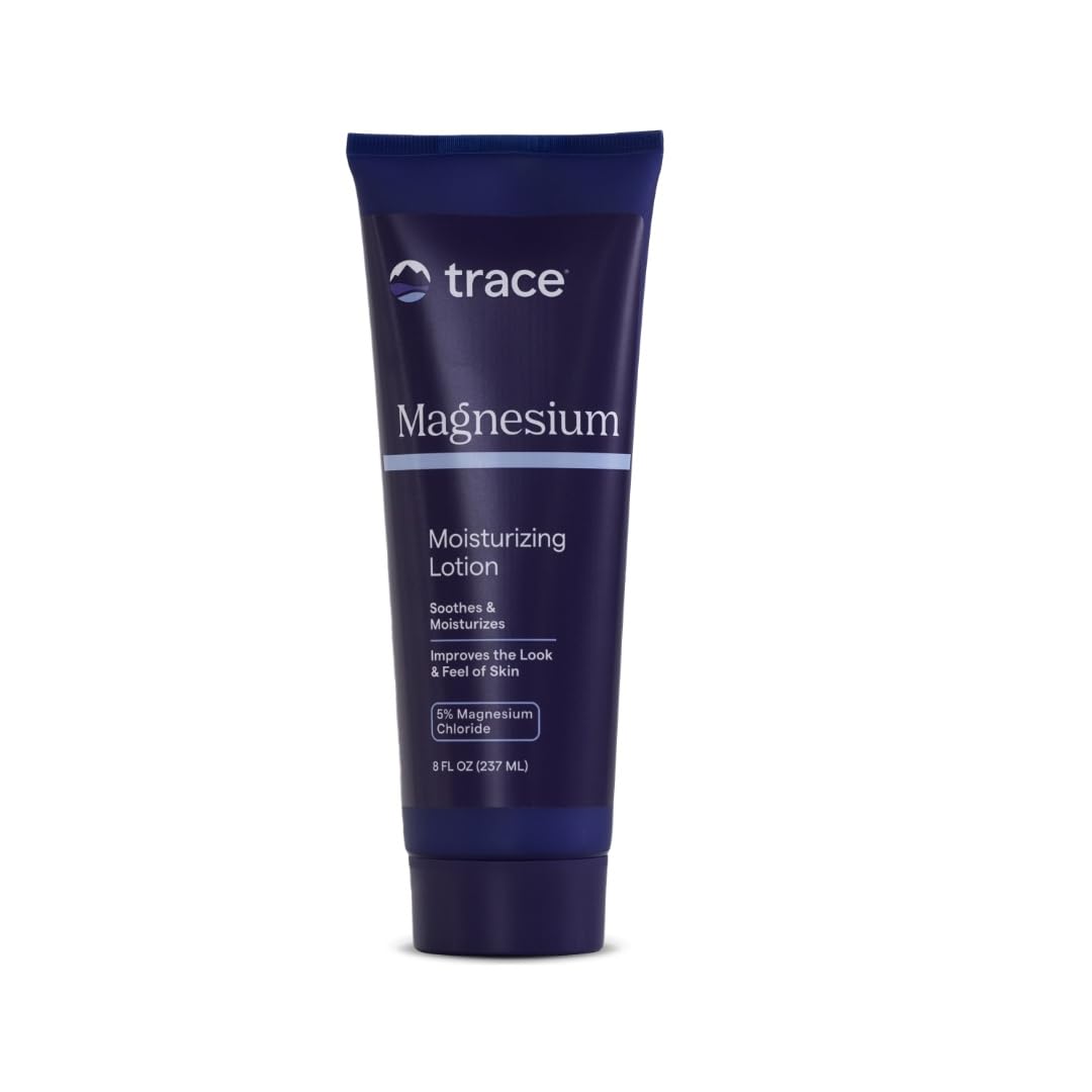Trace Minerals | TMskincare Magnesium Lotion | Skincare, Soothe, Beautify, & Smoothe The Look and Feel of Skin | Non-Greasy | 8 fl. oz. (237 ml)
