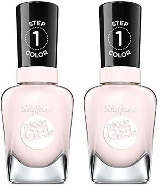Sally Hansen Miracle Gel Nail Polish, Shade Little Peony 247 (Packaging May Vary) (Pack of 2)