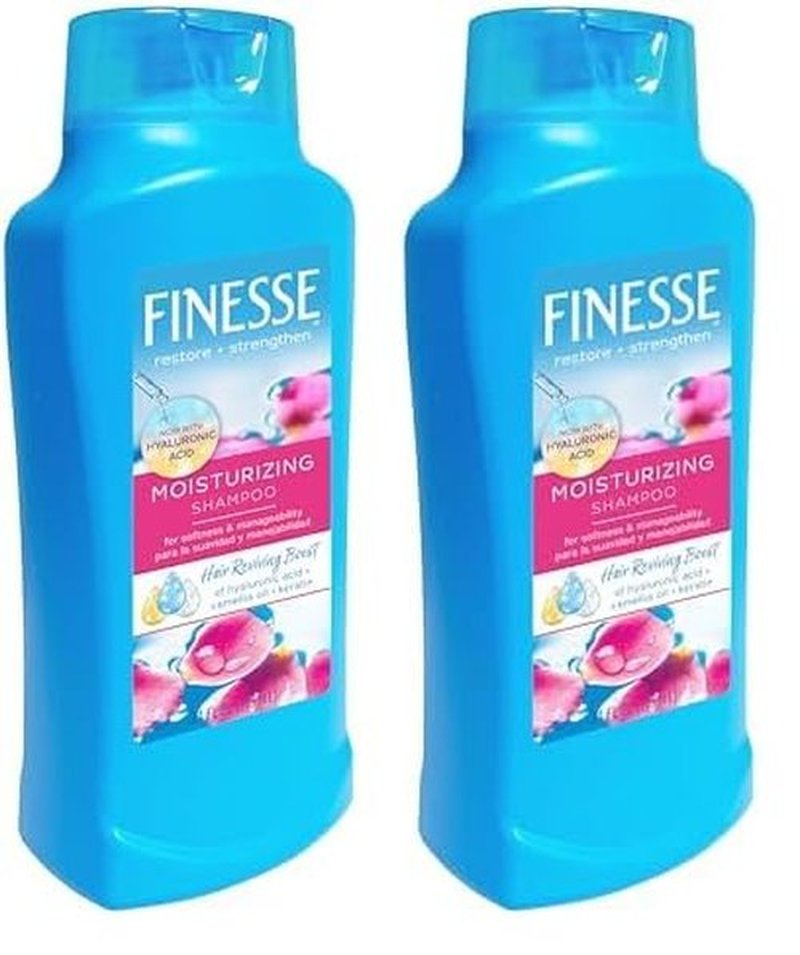 FINESSE Restore + Strengthen Moisturizing Conditioner, 24 oz, Moisturize & Repair Dry or Damaged Hair for Soft, Healthy Looking Hair (Pack of 2)