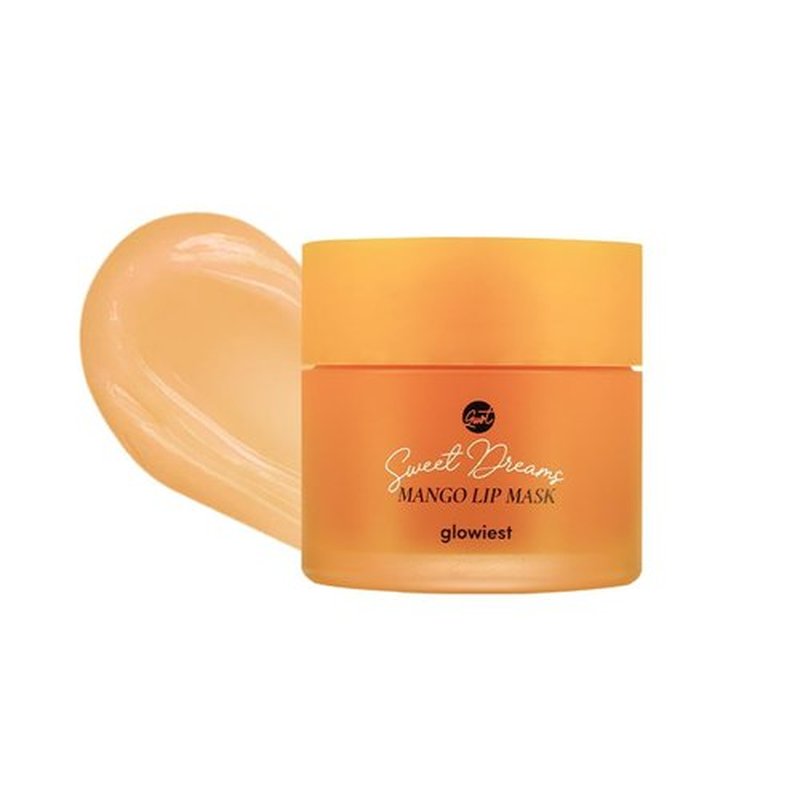 glowiest Sweet Dreams Overnight Lip Mask- Nourishing, Plumping and Hydrating Lip Balm | glowiest Sweet Dreams Lip Sleeping Mask | Hyaluronic Acids+Vitamin C+Shea Butter+Antioxidants l Mango - 0.7 oz.