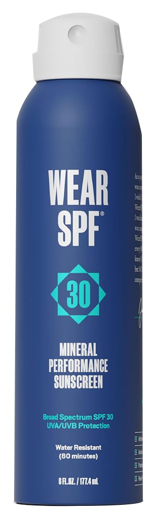 Wear SPF Mineral Performance Sunscreen Spray – Water & Sweat-Resistant SPF (1)