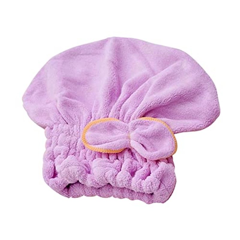 FOYTOKI Hair Drying Cap Quick Dry Towel Turban Towel Hair Long Hair Shower Hat for Hair Handkerchiefs for Women Towel for Hair Shower Head Quick Dry Head Turbans Violet