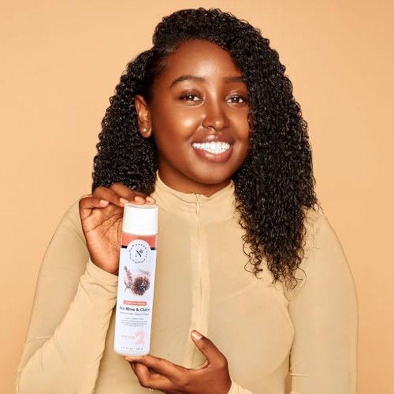 NaturAll Hydrating Hair Conditioner - All Natural with Avocado & Kiwi, Silicone Paraben & Cruelty-Free - Adds Moisture & Shine - For Dry, Frizzy Hair - 11.8 oz