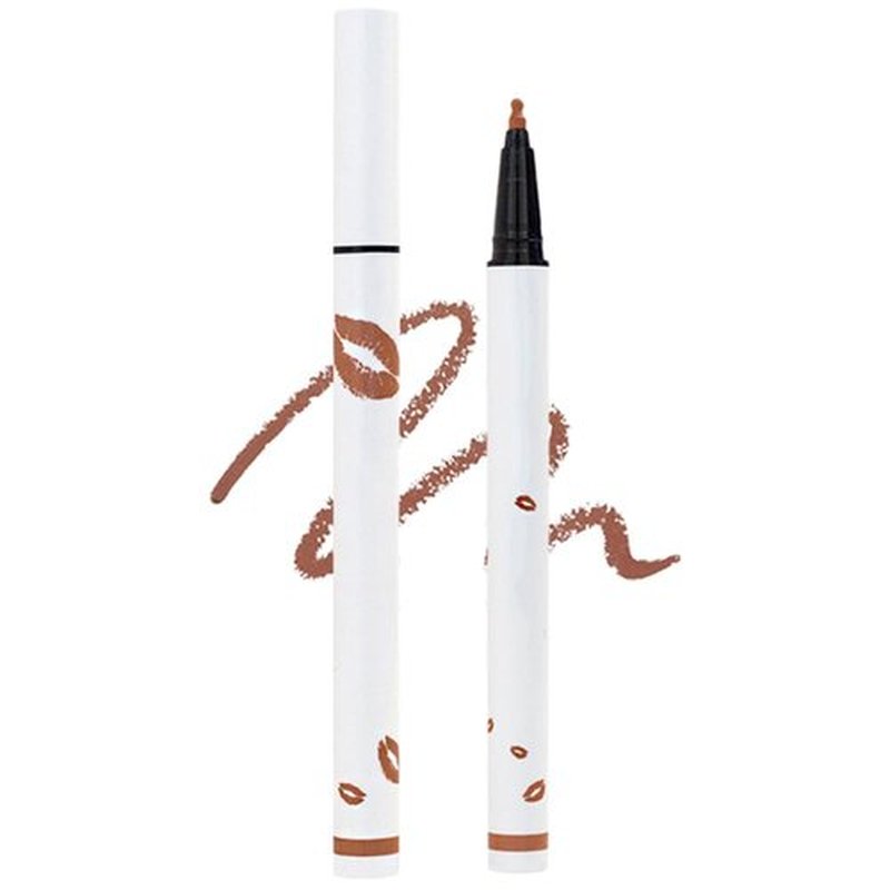 JUDUNA Longwear Liquid Lip Liner, 2024 New 2-in-1 Liquid Lipstick Pen Lip Liner Pencil, Waterproof Quick-Drying Long-Lasting Matte Liquid Lipstick (Color#05, 0.6 ML)