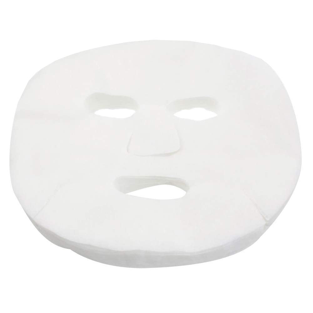 100 Pcs Compressed Facial Mask Sheet Disposable Face Mask Paper Non-woven Skin Care Mask DIY Beauty Tool for Home and Travel Use