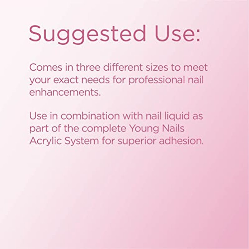 Young Nails Acrylic Cover Powder, Bare, 660 Gram